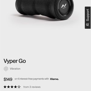 HyperIce Vyper Go vibrating roller